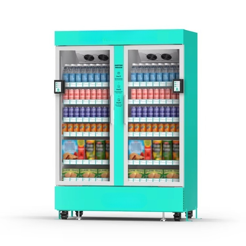Food Snacks To Sell - フードライン カスタマイズ新型AIスマート自動販売機 食品・飲料 24時間営業 遠隔監視 スナック/ソーダ販売