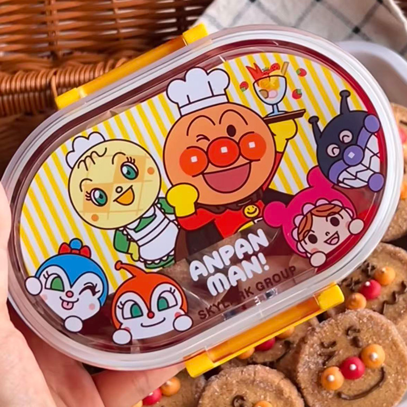 Food Grocery Snacks - 漫画アンパンマン弁当箱新鮮なランチボックスかわいいポータブルスナックフルーツ弁当箱創造性アニメ周辺機器家庭用品家具