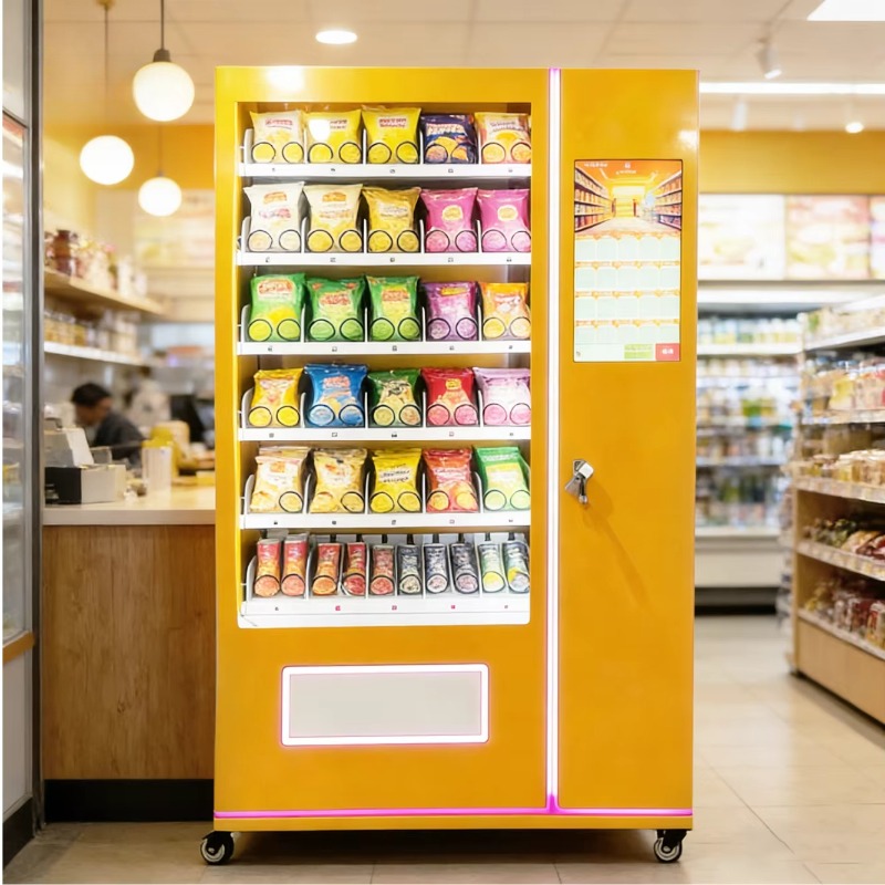 Food Drink Snacks - 自動販売機、業務用飲料販売機、スマートフードセルフサービス機器