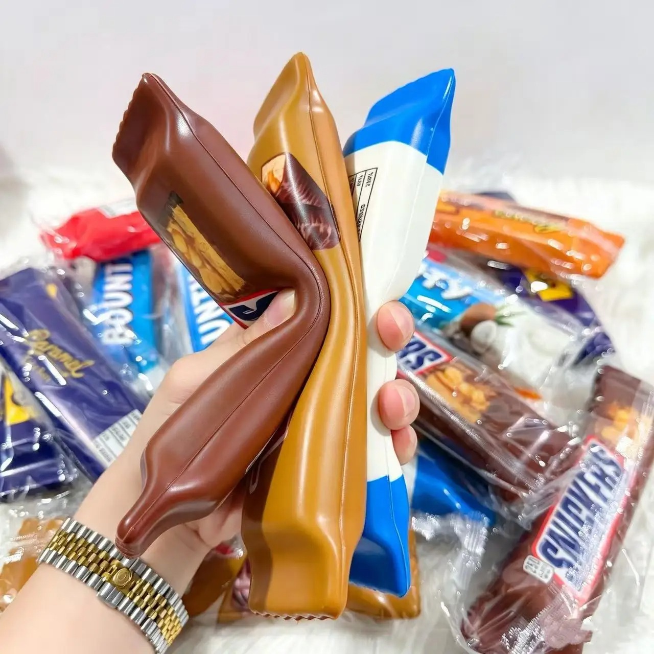 1/4個入りシミュレーションチョコレートバタースティックスク - Food Grocery Snacks のレビューと価格