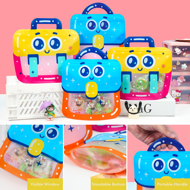 子供の日のための漫画のポータブルポーチ,誕生日パーティーのギ - Food Or Snacks のレビューと価格