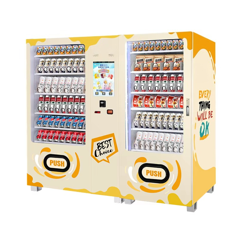 自動冷蔵飲料販売機スマート飲料スナック食品ディスペンサー商業 - Food Drink Snacks のレビューと価格