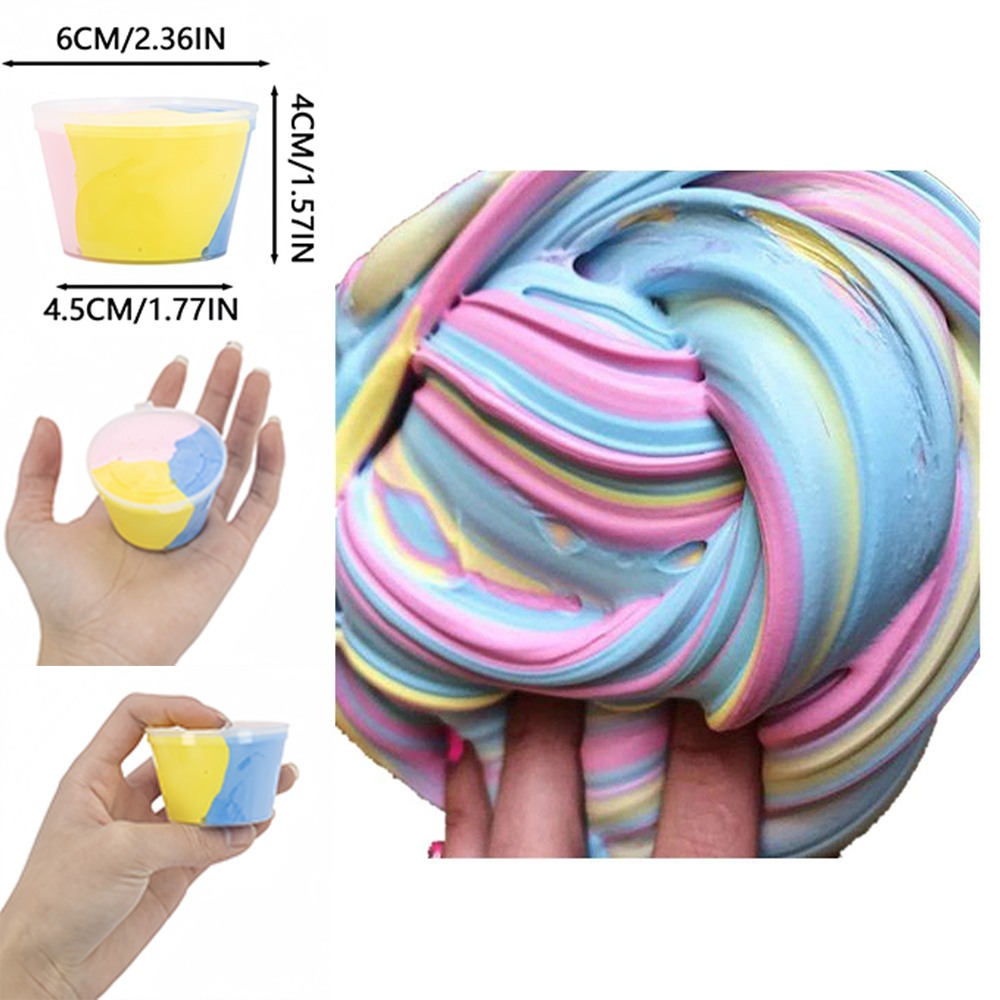 80 ミリリットルスライムふわふわ用品おもちゃソフト DIY - Food Snacks To Eat のレビューと価格