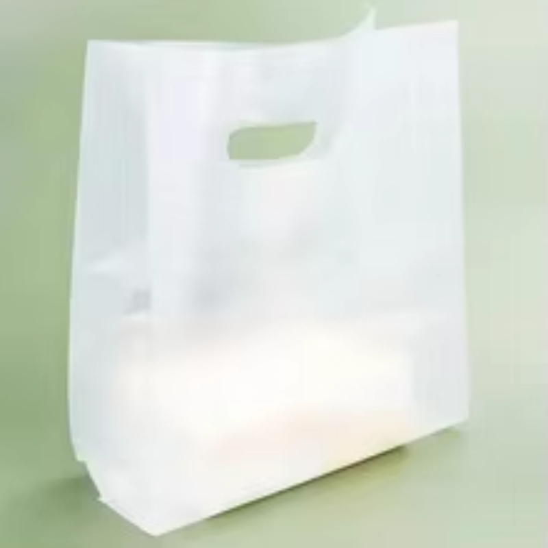 ハンドル付き透明ギフトバッグ50枚 - 食品に安全なプラスチ - Food Or Snacks のレビューと価格