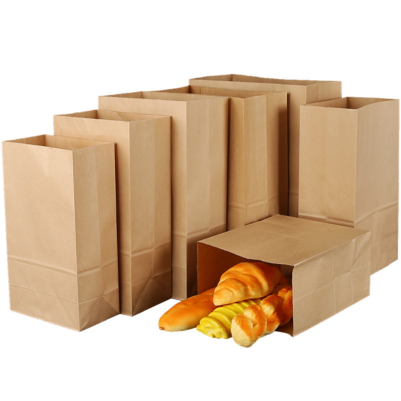 50/100枚入りランチペーパーバッグ クラフトペーパーバッ - Food Grocery Snacks のレビューと価格