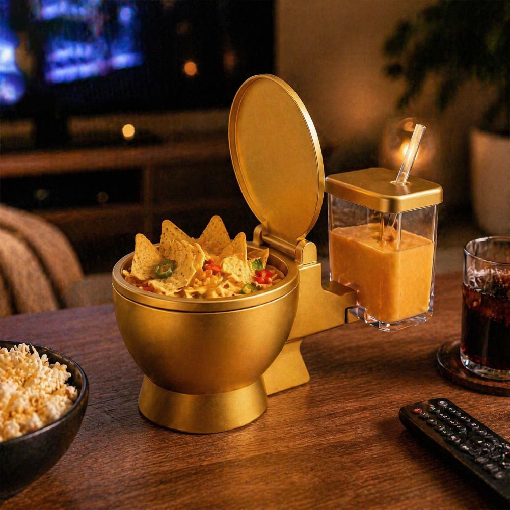 トイレ型ラーメンボウルセット、内蔵ドリンクカップとストローデ - Food Drink Snacks のレビューと価格