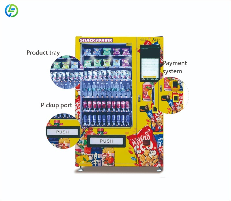 カスタマイズ可能な24時間営業の食品・飲料・スナック自動販売 - Food Drink Snacks のレビューと価格