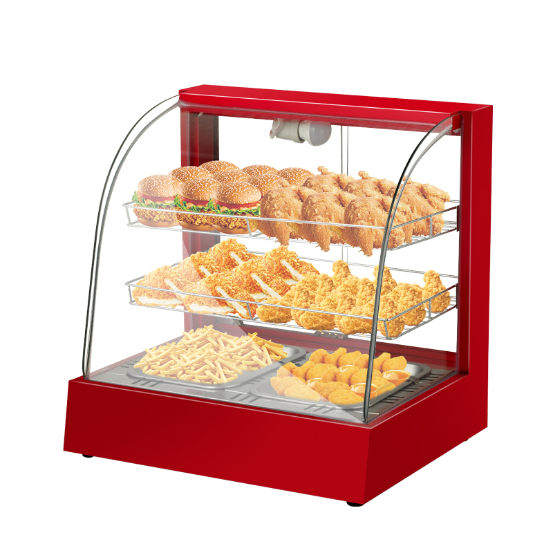 レストランカウンター用電気式食品保温ショーケース、パイ保温デ - Food Snacks Restaurant のレビューと価格