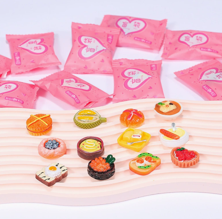 ランダムスタイルバッグミニチュア食品玩具ミニモデルおもちゃシ - Food Drink Snacks のレビューと価格
