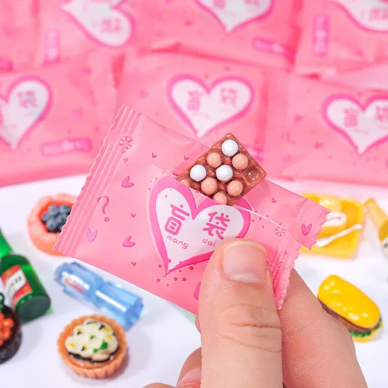 ランダムスタイルバッグミニチュア食品玩具ミニモデルおもちゃシ - Food Drink Snacks のレビューと価格