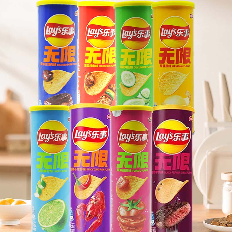 レイズ ポテトチップス 3.18オンス(90g)*3本 レジ - Food Snacks To Eat のレビューと価格